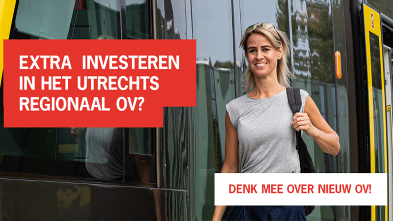 Extra investeren in het Utrechts regionaal OV