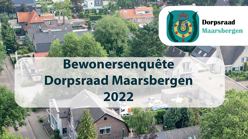Bewonersenquête Dorpsraad Maarsbergen 2022
