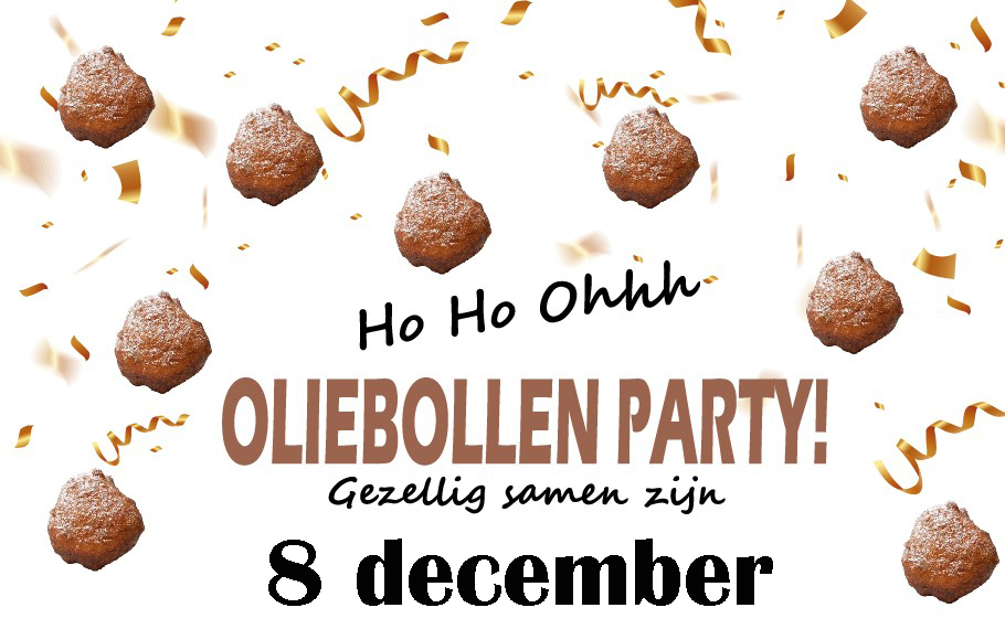 Volgend evenement: Oliebollenparty 8 december